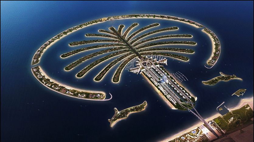 The Palm Jumeirah, Dubai